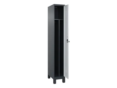 locker voor scheiding van kleding,HxBxD 1950x300x500mm,1vak
