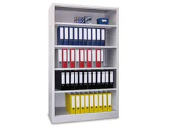 rayonnage de bureau HxlxP 1950x1200x400mm 4xtablette en acier RAL5010