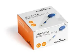 Durable 8324 Afrolmechanisme Style met drukknopsluiting Blauw 80cm