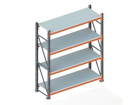 breedvakstelling,grondveld,HxBxD 2700x2395x800mm,vakl. 1800kg