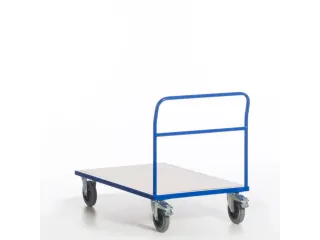 duwbeugelwagen,draagverm. 500kg,laadvl. LxB 1200x800mm,houtplaat - 9