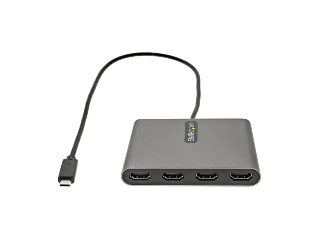 USB C naar 4 HDMI Adapter - Externe Video & Grafische Kaart - USB Type