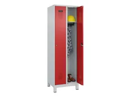 locker,HxBxD 1950x600x500mm,2vak,vak B 300mm,cil.-slot,voeten