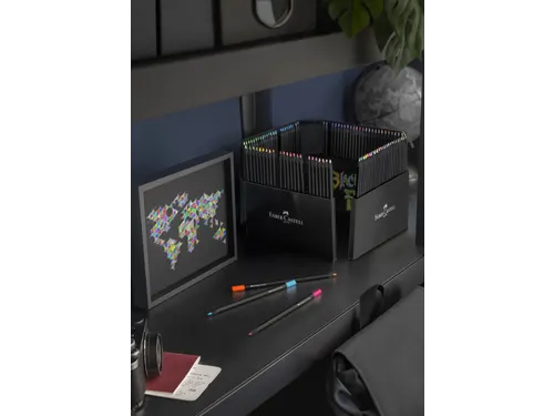 Kleurpotlood Faber-Castell Black Edition 100 stuks in karton etui