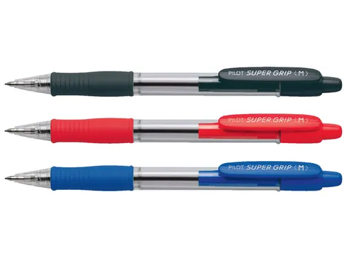 Balpen Pilot Super Grip Medium Blauw