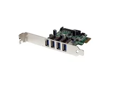 4 Poorts PCI Express PCIe SuperSpeed USB 3.0 Controller Adapterkaart