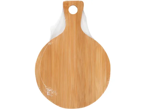 Snijplank Creativ Company rond Ø 17cm, lengte 24cm bamboe