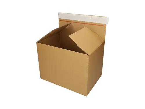 Quickbox verzenddoos verstelbare hoogte 229x164x115mm Bruin 10 stuks