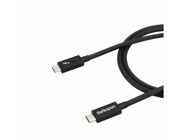 1 meter Thunderbolt 3 kabel 20Gbps 100W Power Delivery en 4K video