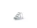 machine-opstapje bordes H 800mm 4treden aluminium