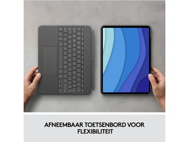 Logitech Combo Touch-toetsenbordcase voor iPad Air (4e en 5e generatie