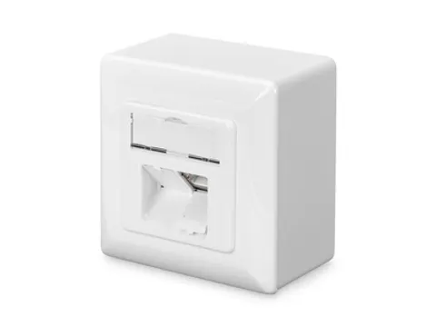 Cat 6 muur outlet 2 poorts RJ45