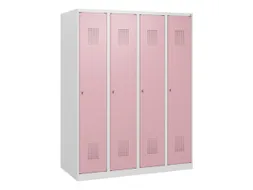 schoollocker,HxBxD 1530x1200x500mm,4vak,vak B 300mm,cil.-slot