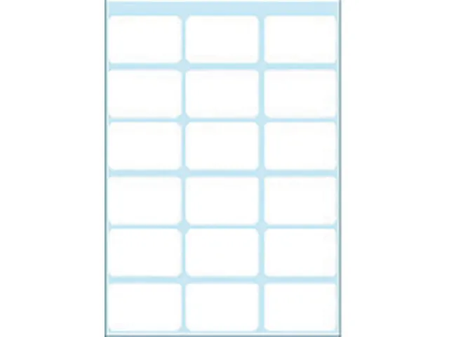 HERMA 3746 Universele etiketten 17x26mm Wit 126 stuks
