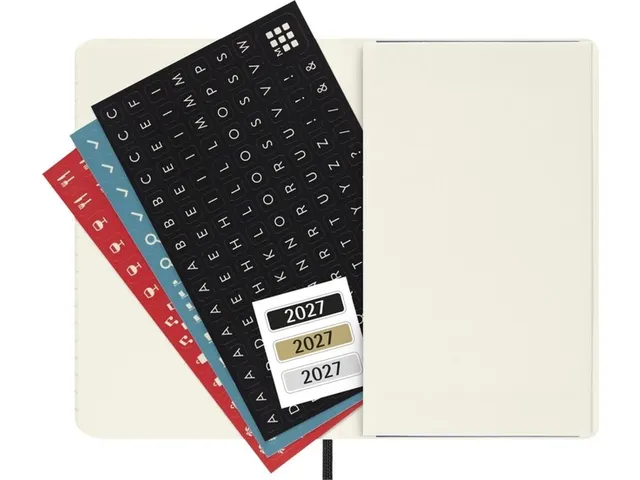 Agenda 2027 Moleskine 12M Planner Weekly 7dag/1pagina pocket sc zwart