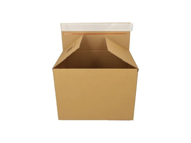 Quickbox Verzenddoos verstelbare hoogte 460x309x300mm Bruin 10 stuks