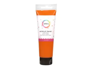 Acrylverf Qrea 120 ml oranje - 1