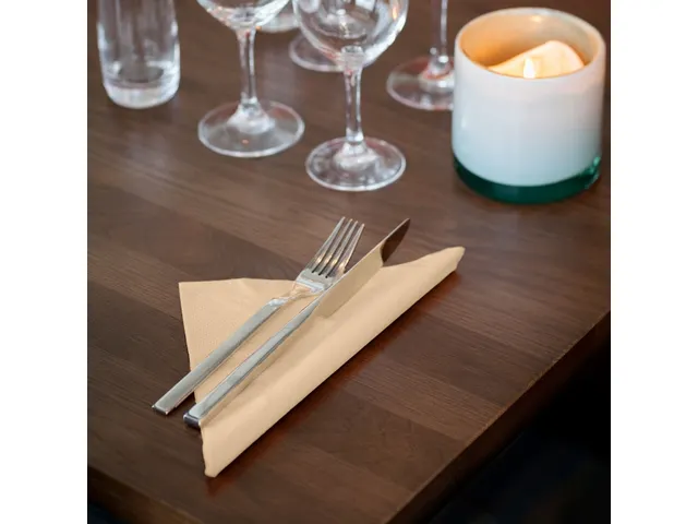 Tork 477206 Lunchservet Advanced Zand 33x33cm
