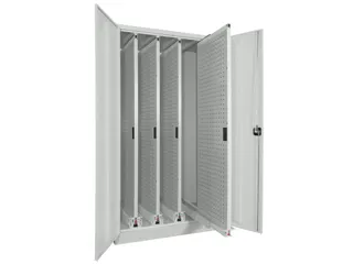 verticale kast cil.slot HxBxD 1950x1000x600mm RAL7035 front RAL7035 - 1