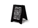 Panneau trottoir BOND Grab & Grip A2 double face noir