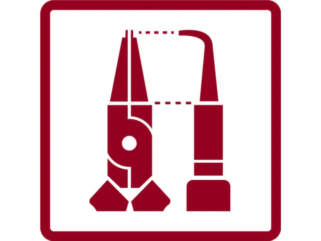 R28512200 Punttang schuin 45° 200mm 2-componenten handvat