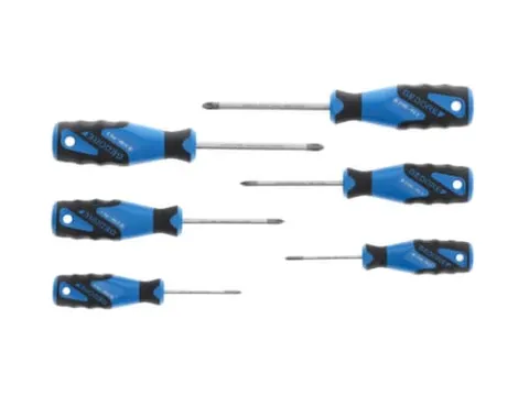 GEDORE 2160 PHZ-06 3C schroevendraaierset 6-delig PH+PZ 0-1-2