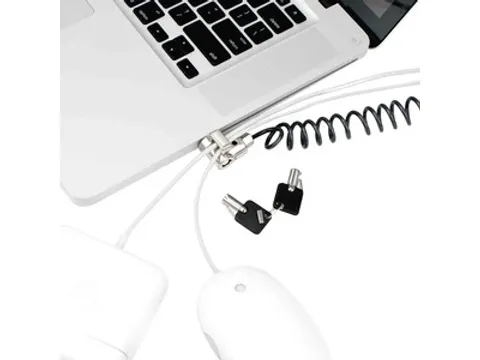 Coiled Cable With Peripheral Secrty Trap