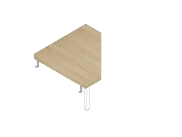 koppelelement voor bureau,90 °,HxBxD 730x840x840mm,v. sledeframe