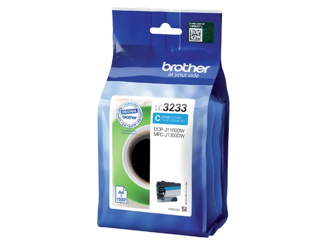 Inktcartridge Brother LC-3233C blauw