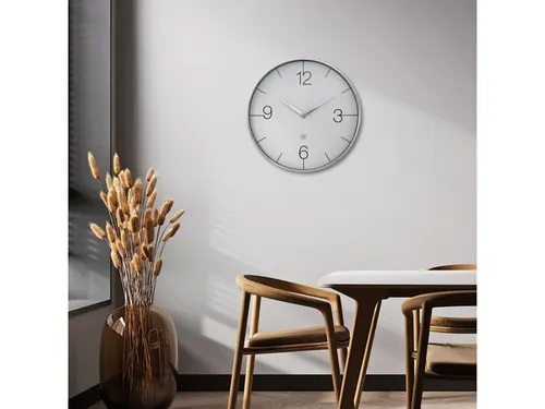Wandklok nXt Finesse 51 cm zilver