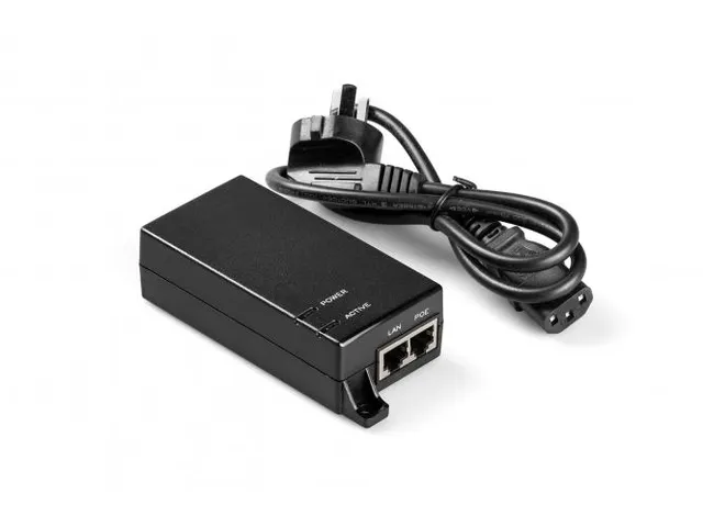 Gigabit Ethernet PoE-injector 802.3af 15,4W