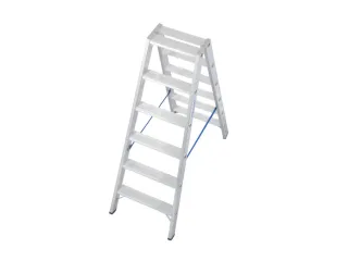 Ladder Aan Beide Zijden Te Gebruiken H 1 40m 2x6Treden - 1