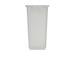 afvalverzamelaar,60l,HxBxD 580x320x460mm,romp PP transparant,gesloten - 1