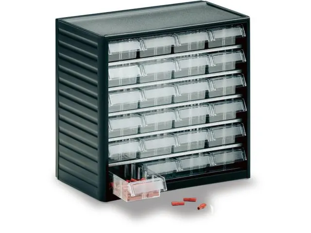 Magazijnunit Pp-Behuizing 290x310x180mm 24 Laden Maat 2