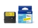 Labeltape Brother Ptouch Btag-631 12mm zwart op geel