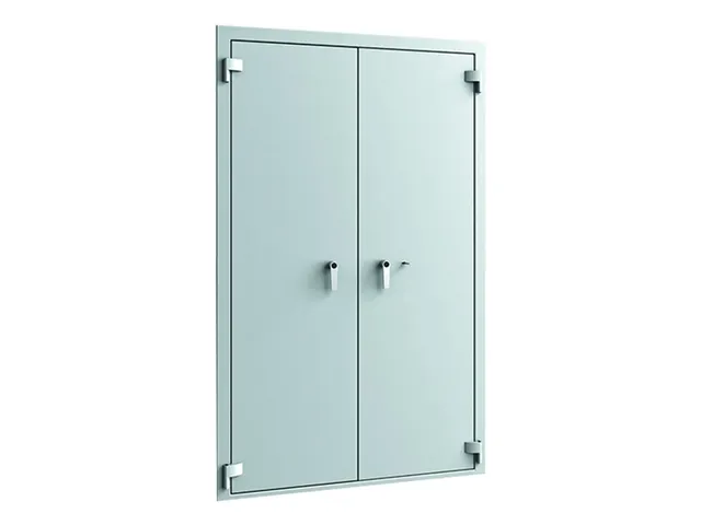 Kluisdeur St. Gallen D4 klasse I dubbeldeurs 2000x1200x240mm