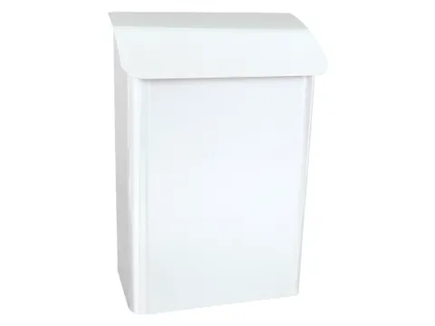 Wandbrievenbus Lugon Wit Staal