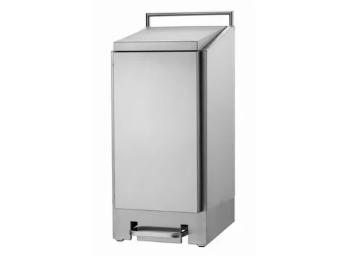Rvs Afvalbak met Voetbediening 120 Liter