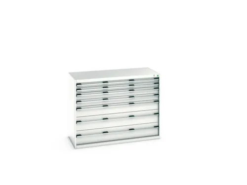 ladekast 1000x1300x650mm 7laden zware lasten RAL7035 front RAL7035