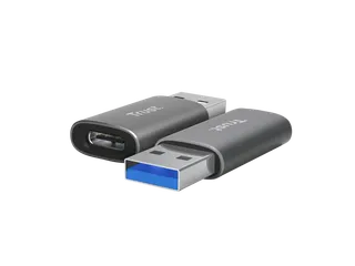 Calyx USB-A-naar-USB-C-adapter 2 Stuks Grijs - 1