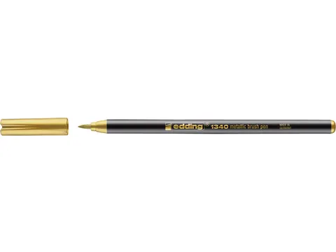 Brushpen edding 1340 metallic goud