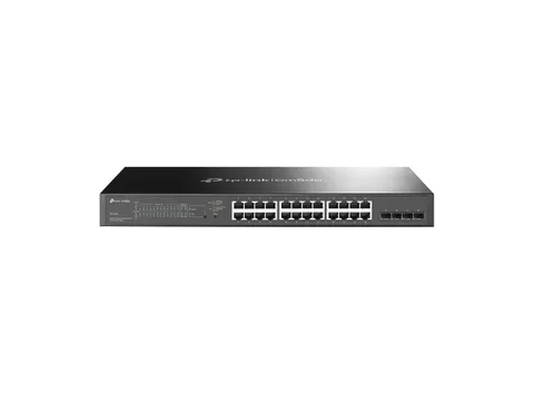TP-Link Omada TL-SG2428P, Géré, L2/L2+, Gigabit Ethernet (10/100/100