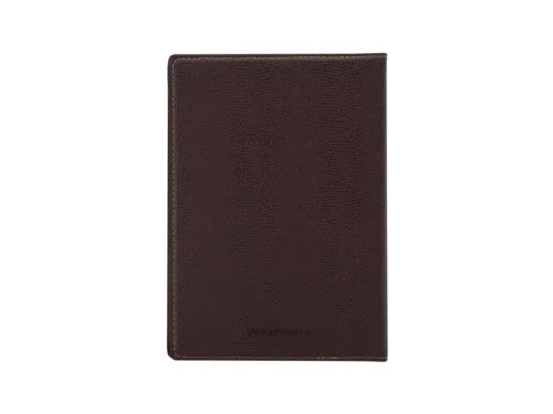 Menukaart Securit Trendy A5 2 tas bruin lederlook