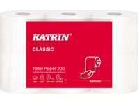 Toiletpapier Katrin 200 vel 2-Laags pallet 256 x 6 rollen