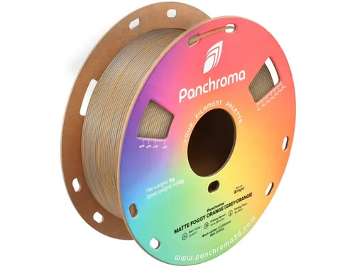 PLA Dual Matte 1,75mm grijs-oranje 1kg Panchroma 3D Filament