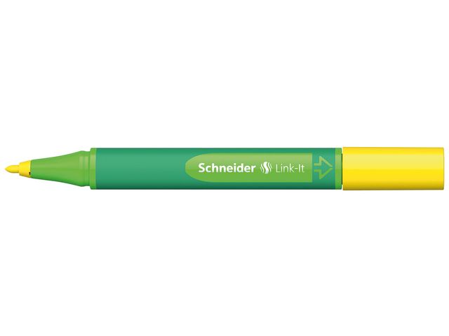 Viltstift Schneider Link-it 1mm Golden-geel | ViltstiftenShop.nl