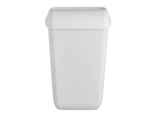 OUTLET Afvalbak 441404 kunststof mat wit 43 Liter - 1