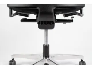 Bureaustoel EN1335 Linea Omnia 01 zwart/zwart met 3D armleuning en alu - 9