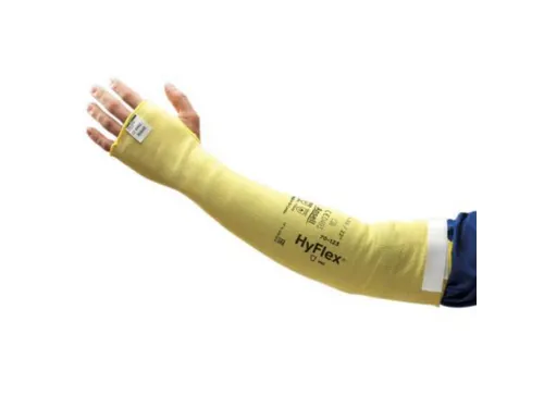 Ansell HyFlex 70-123 Kevlar armbescherming geel per 12 paar