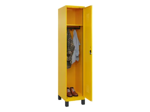 locker,HxBxD 1950x400x500mm,1vak,vak B 400mm,cil.-slot,voeten